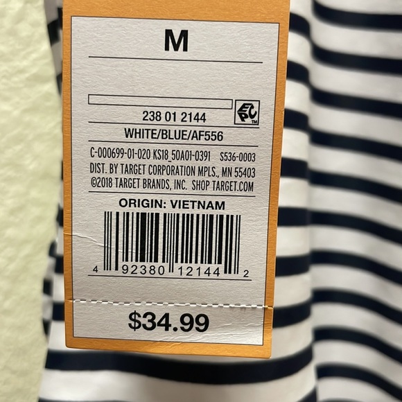 Kona Sol One Piece Bathing Suit - Navy and White - Picture 4 of 4